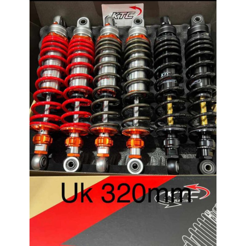 SHOCKBRAKER KTC NON TABUNG REBOUND KLIK RAZOR PRO RX KING W175 CB100 MEGAPRO VERZA UKURAN SHOCK 320M