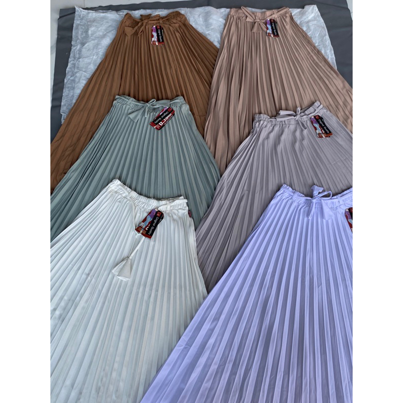 ROK PLISKET BIG SIZE PREMIUM/ROK PLISKET TALI LONCENG/ROK PLISKET PREMIUM/ROK PLISKET JUMBO