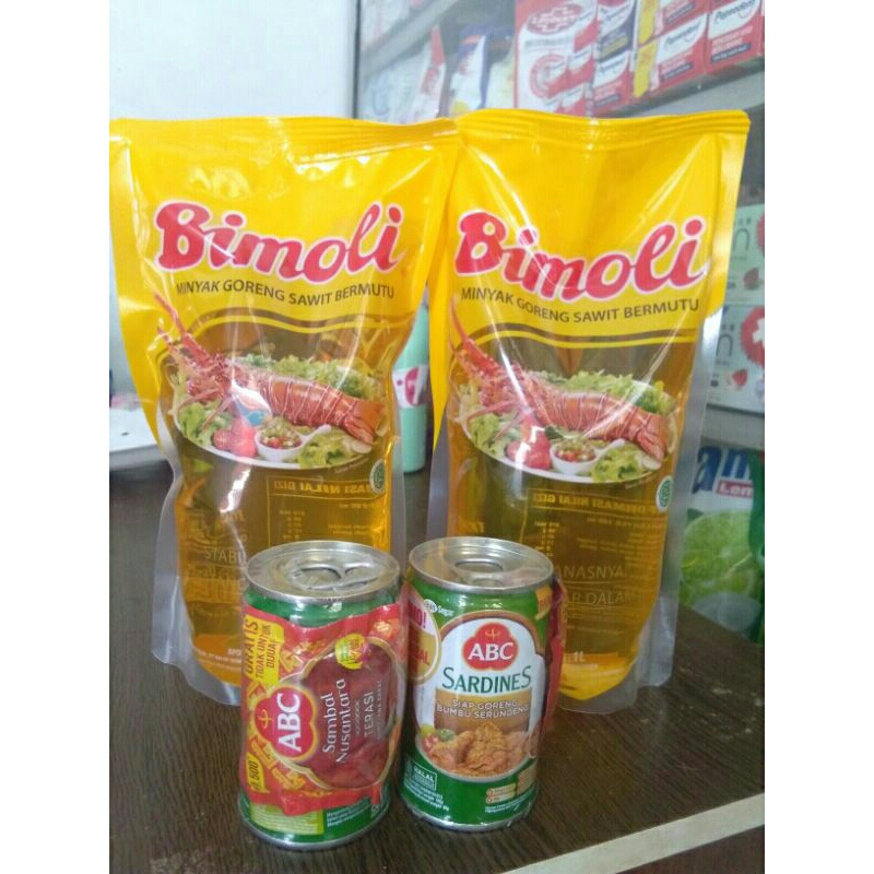 

promo beli sarden bisa beli (minyak bimoli harga 15000)