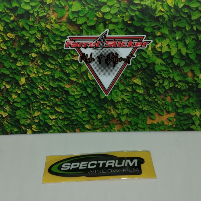 Sticker SPECTRUM WINDOW FILM stiker kaca Spectrum Window Film embos