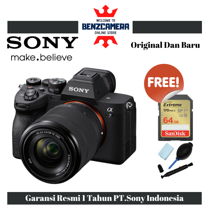 Sony a7IV a7 IV Kit 28-70mm Mirorrless Camera