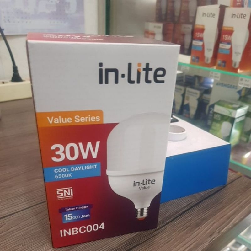 Lampu in-lite 30 watt warna putih