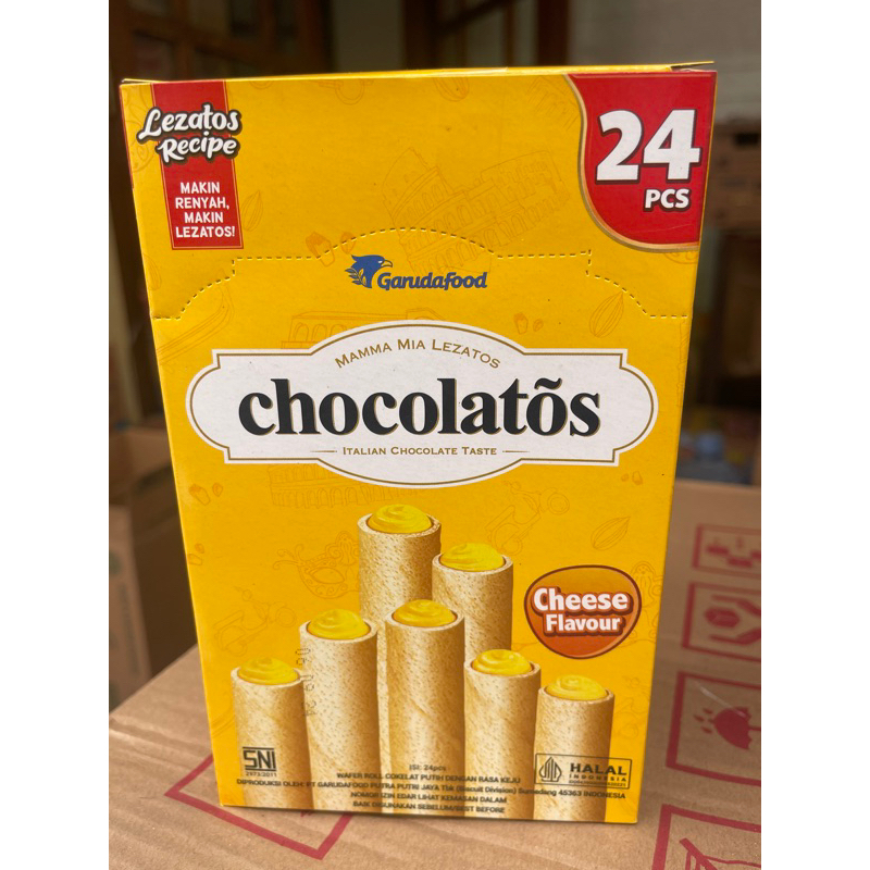 

Chocolatos Cheese 14gr isi per box 24pcs