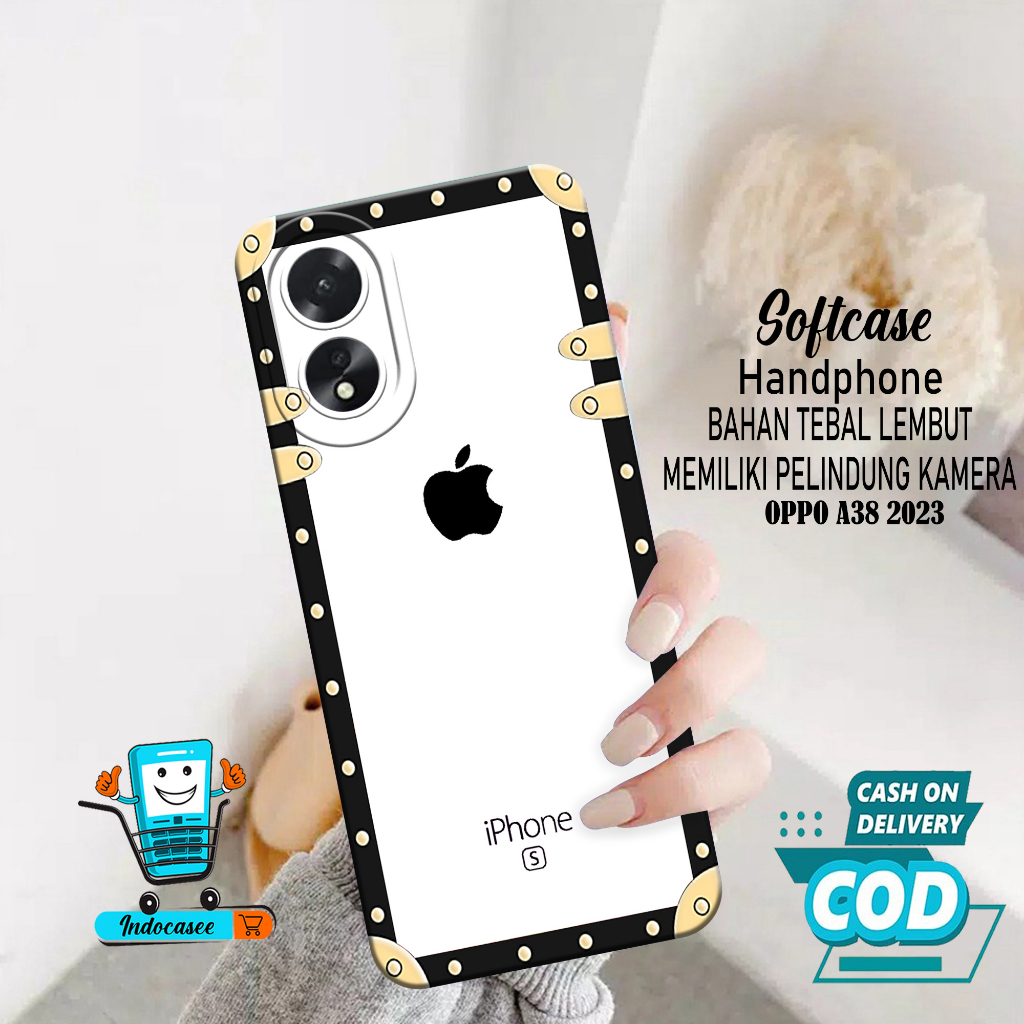 Case Hp OPPO A38 2023 - Softcase OPPO A38 2023 Terbaru - Casing OPPO A38 - Kesing OPPO A38 - Silikon