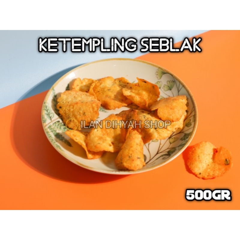 

ILAN DIHYAH SHOP - Gemblong seblak Ketempling pedas 500gr