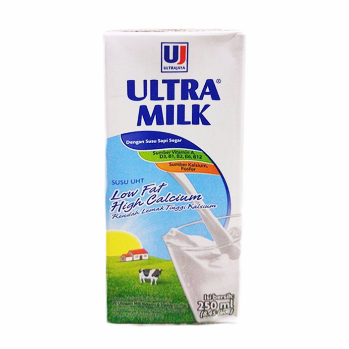 

SUSU UHT ULTRA MILK LOW FAT HI-CAL 250 ML