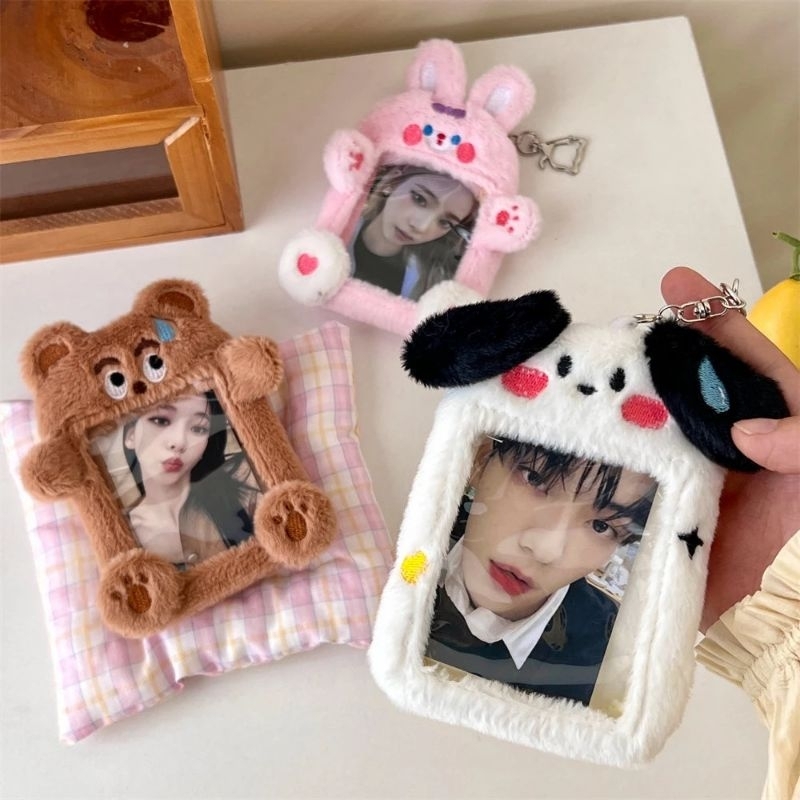 CARD HOLDER PENDANT FURRY / TEMPAT PHOTOCARD HOLDER