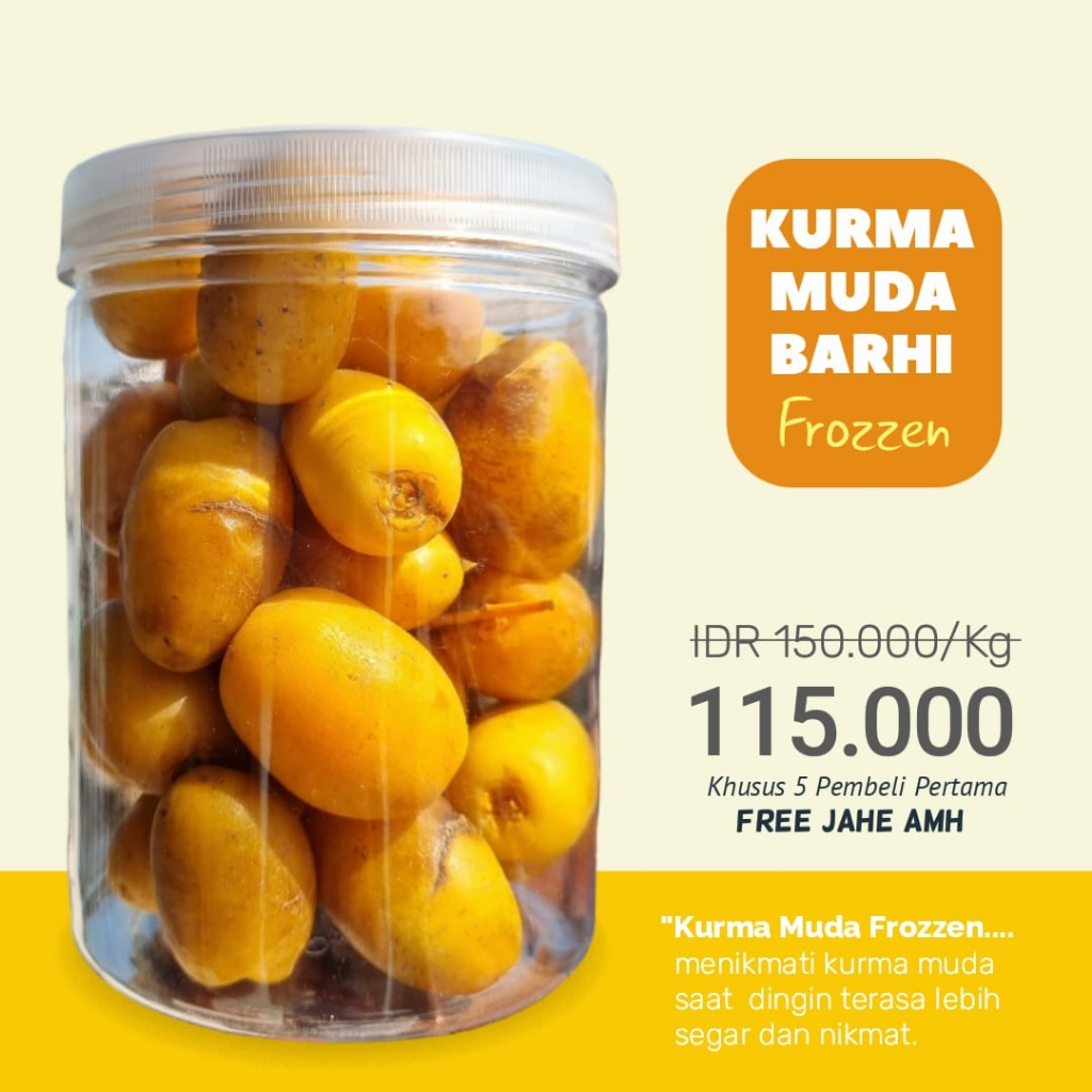 

KURMA MUDA FROZZEN