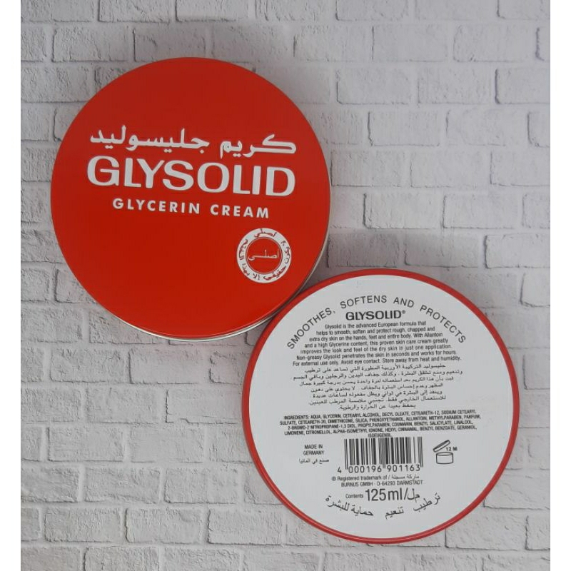 GLYSOLID CREME125ML || GLYCERIN || CREAM ARAB||GLYSOLID