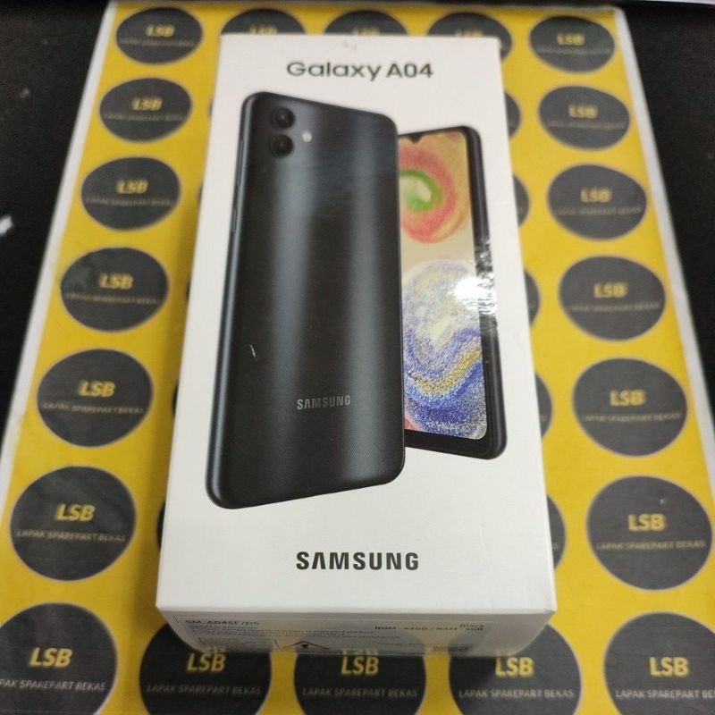 DUS BOX HANDPHONE SAMSUNG A04 A045/DS ORIGINAL BEKAS