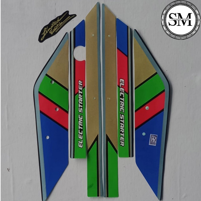Stiker Striping Body Motor Honda Astrea Prima 1991 - List Stiker Standar Astrea Prima 1991 - Stiker 