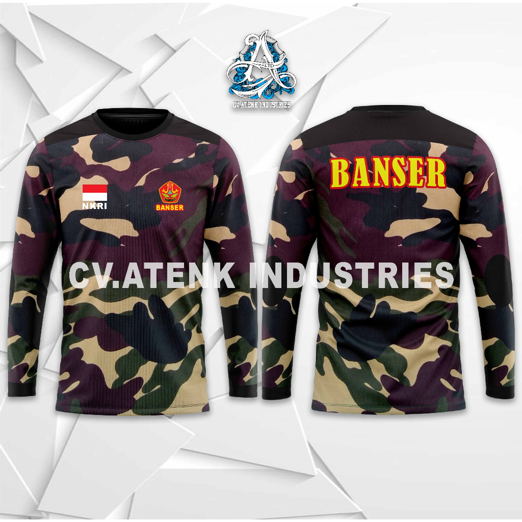 KAOS BANSER LENGAN PANJANG REQUEST NAMA