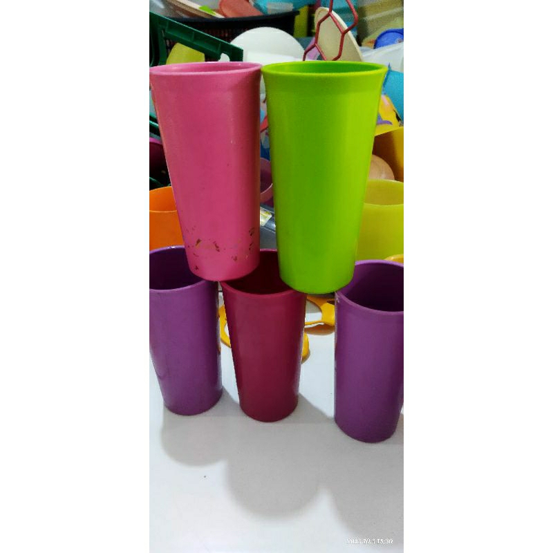 PAKET 5 PC TUPPERWARE SECOND