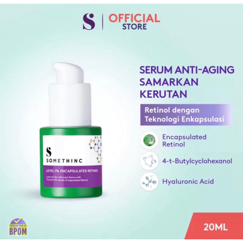 SOMETHINC LEVEL 1% ENCAPSULATED RETINOL 20 ML SOMETHINC Level 1% Encapsulated Retinol - Serum Retino
