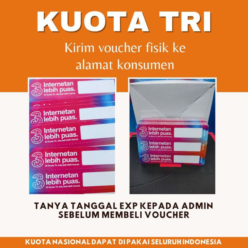 Voucher kuota tri
