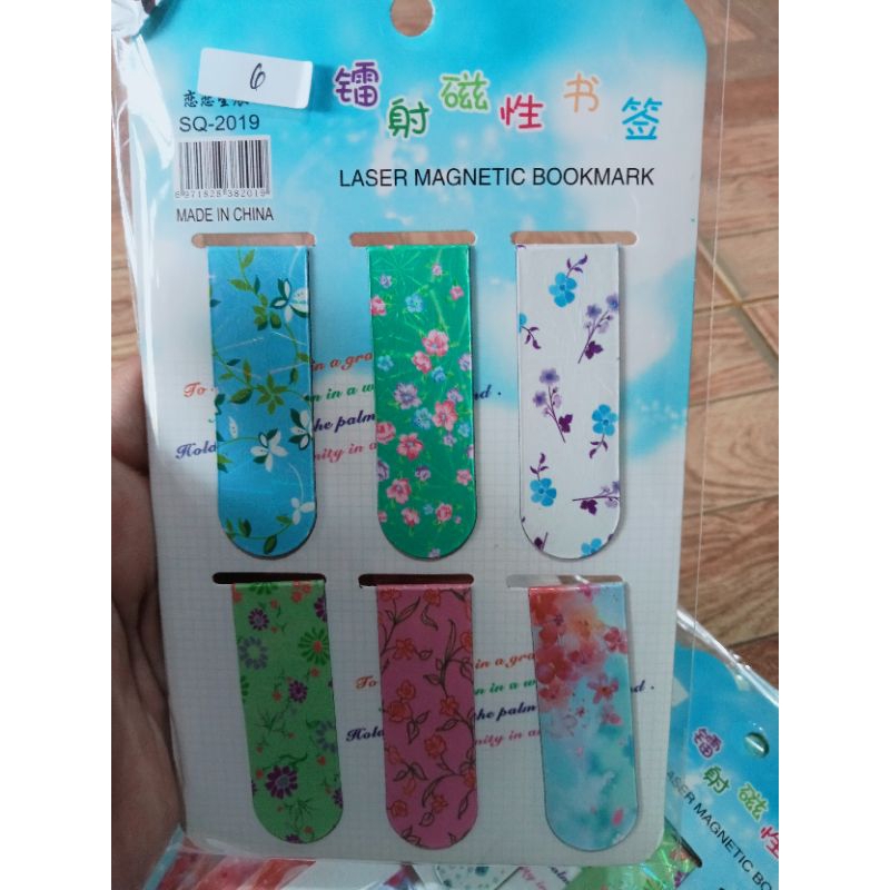 

Magnetik Bookmark pembatas buku magnet motif
