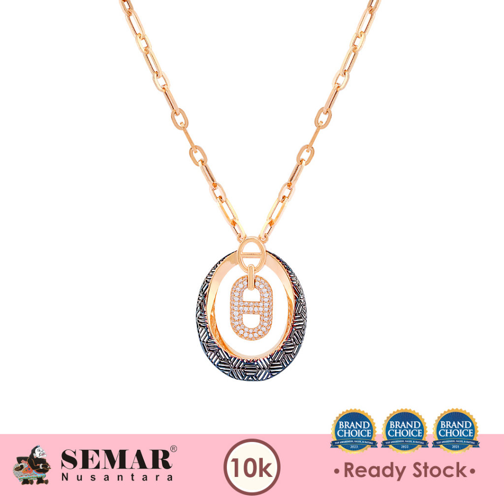Kalung Emas Tena Halveti Gold 10K Semar Nusantara
