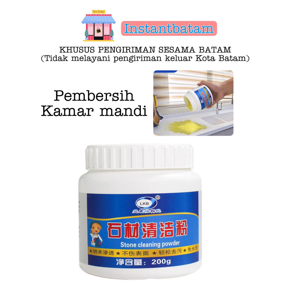 312 Sabun Pembersih Noda Stone Bubuk Pembersih noda membandel Lantai