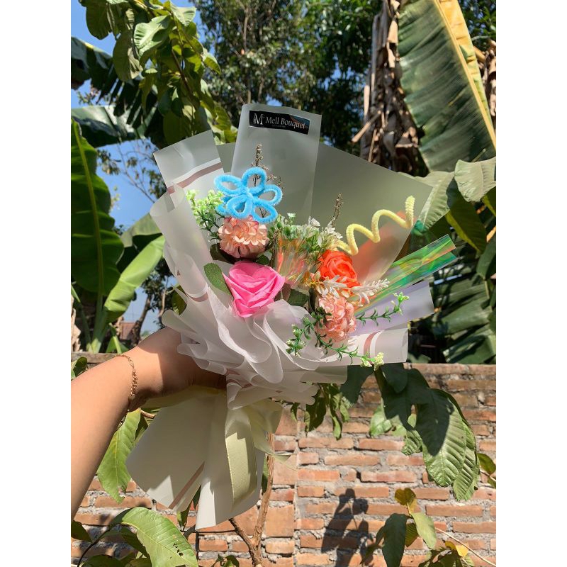 

buket bunga wisuda