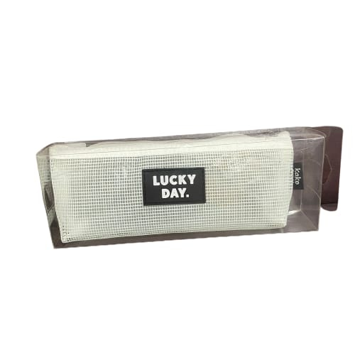 

Gramedia Medan - Kako Pencase Trapezoid Mesh Black/White KK- 12677