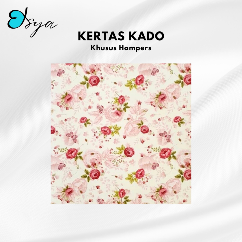 

Kertas Kado Hampers Motif Bunga Cewek