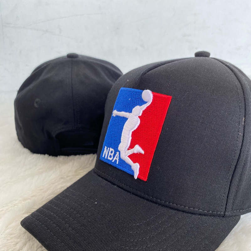 TOPI MLB HITAM BORDIR MRHBRU ORIGINAL PREMIUM