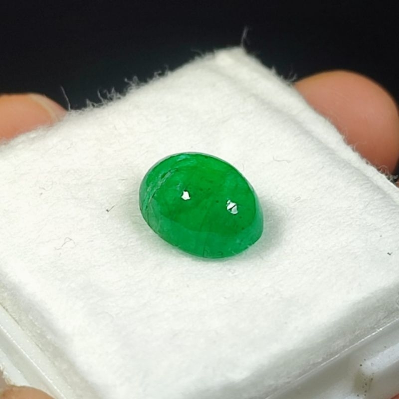BATU ZAMRUD COLOMBIA/EMERALD BERYL ASLI NATURAL BERSERTIFIKAT TOP QUALITY