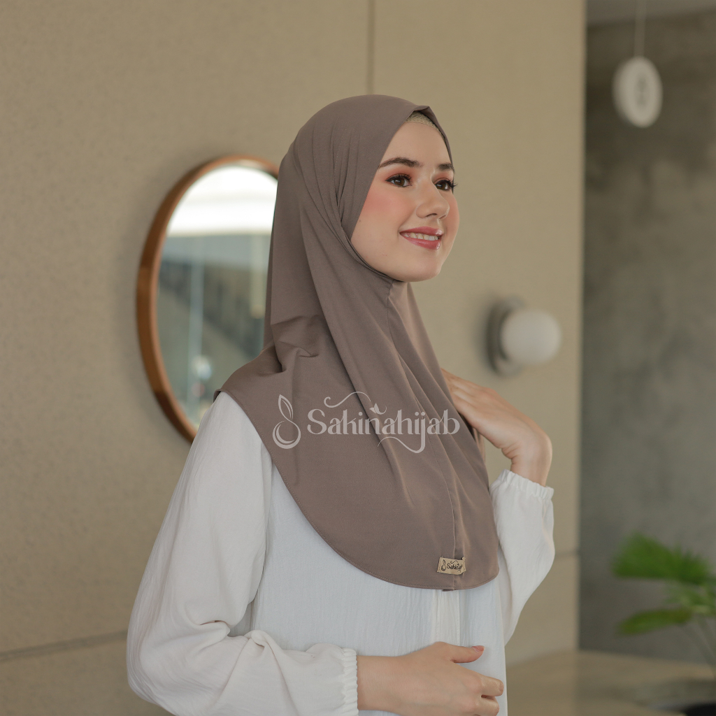 Bergo Tali Instan French Melayu Daily Jersey Ultimate Super Premium