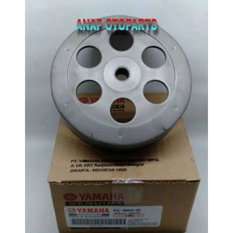 MANGKOK GANDA MIO KARBU MANGKOK KOPLING GANDA MIO SPORTY/MIO SMILE/MIO SOUL/FINO KARBU.