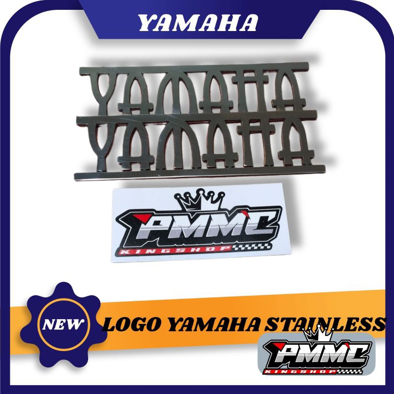 EMBLEM TANGKI TENGKI YAMAHA RXKING RX-KING RXK RXS STENLIS STAINLESS