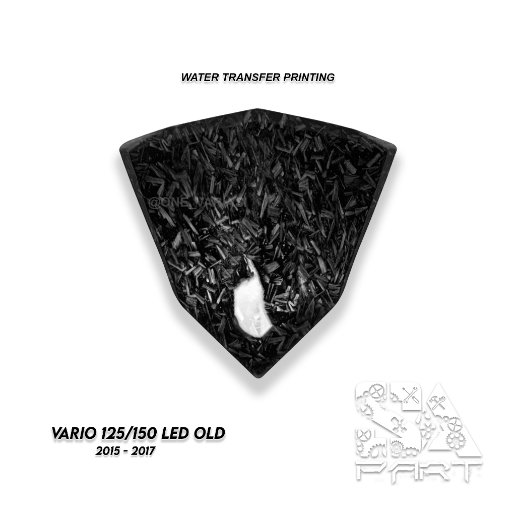 VISOR VARIO 125 LED OLD / VARIO 150 LED OLD VISOR CARBON FORGED WINSHIELD