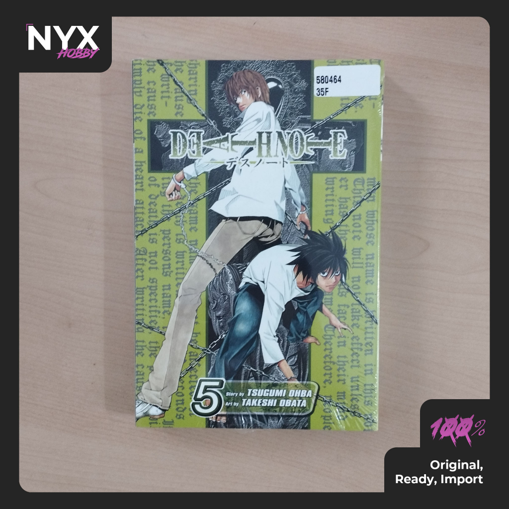 Death Note Manga Komik English Import Volume 5