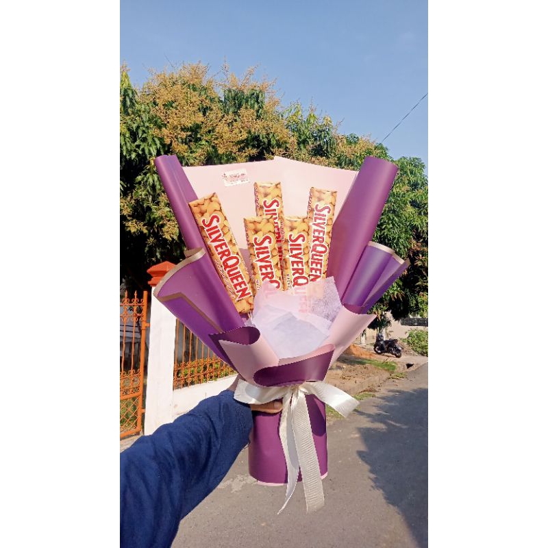 

bouqet Silverqueen/Buket Hadia Sempro