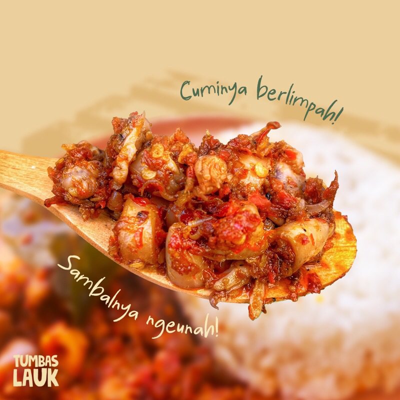 

Cumi Sambal Tumbas Lauk