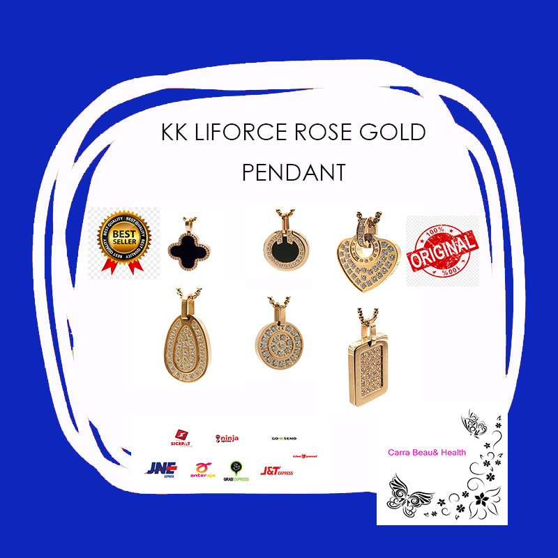 KK Liforce Pendant Rose Gold Series