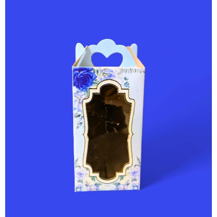 

BOX SOUVENIR/DUS SOUVENIR 8x8x15 BIRUMUDA FLOWER (02) 310GRAM