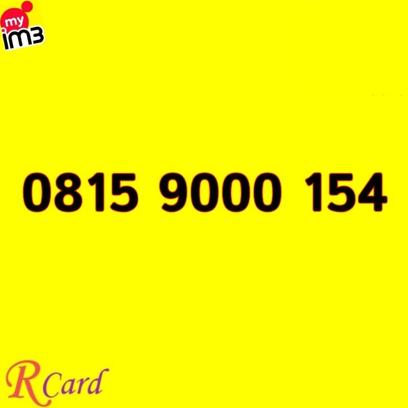 Perdana Nomor Cantik Indosat im3 11 Digit 9000 154
