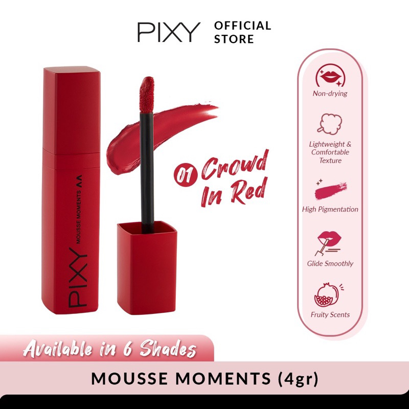 PIXY MOUSSE MOMENTS LIP CREAM / PIXY LIP MOUSSE MOMENT LIPCREAM / PIXY LIP MOUSE LIP VELVET LIP CREA