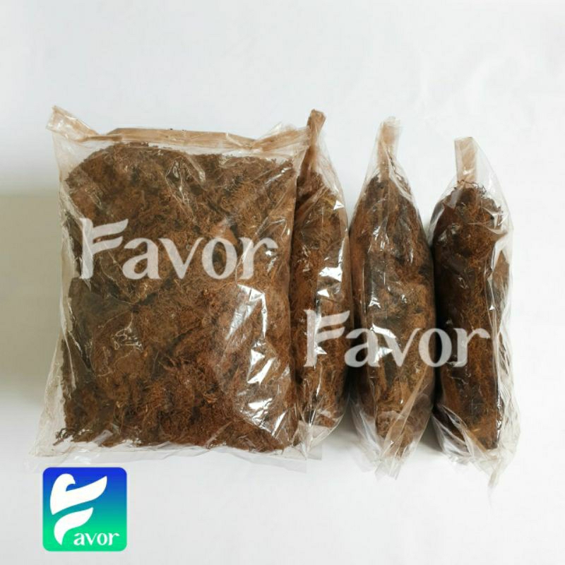 Moss Hitam Halus AKAR KADAKA Media Tanam Tanaman Hias Bunga Epifit / Anggrek Sudah Dibersihkan