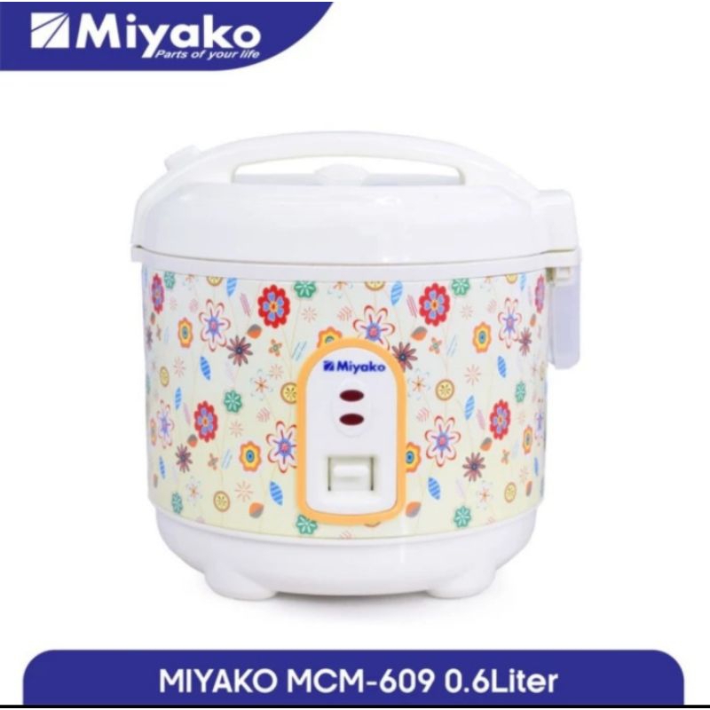 Magic Com Miyako Mini 0.6Liter MCM-609 / MCM609 / MCM 609