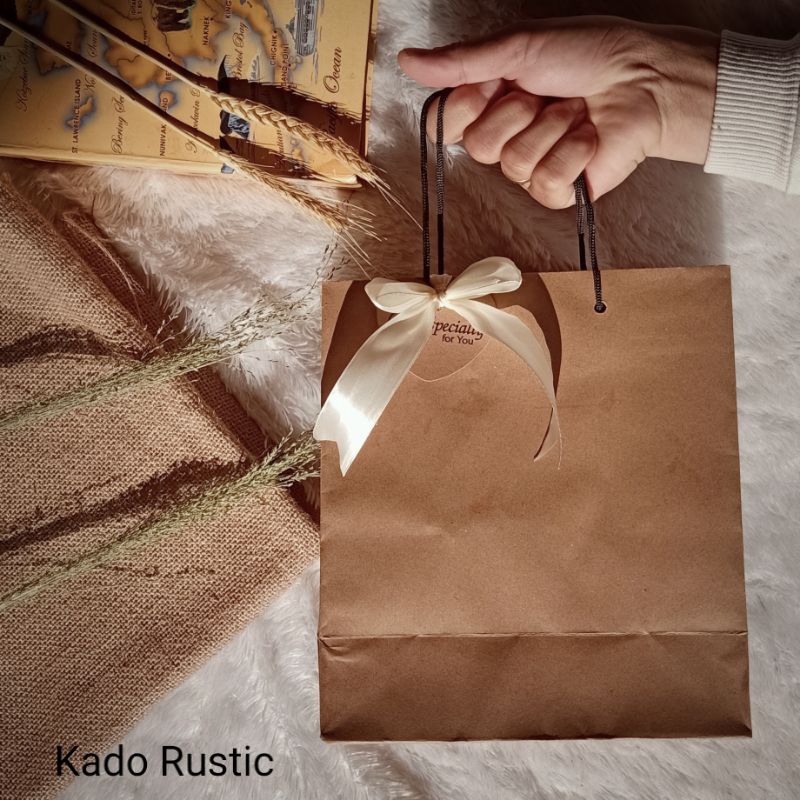 

PAPER BAG AESTHETIC UNTUK KADO RUSTIC TEBAL BANGET