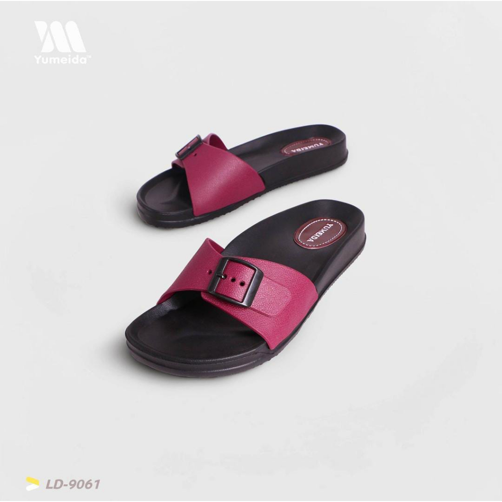 Sandal Jelly Sendal Slop Wanita 9061 Merk Yumeida