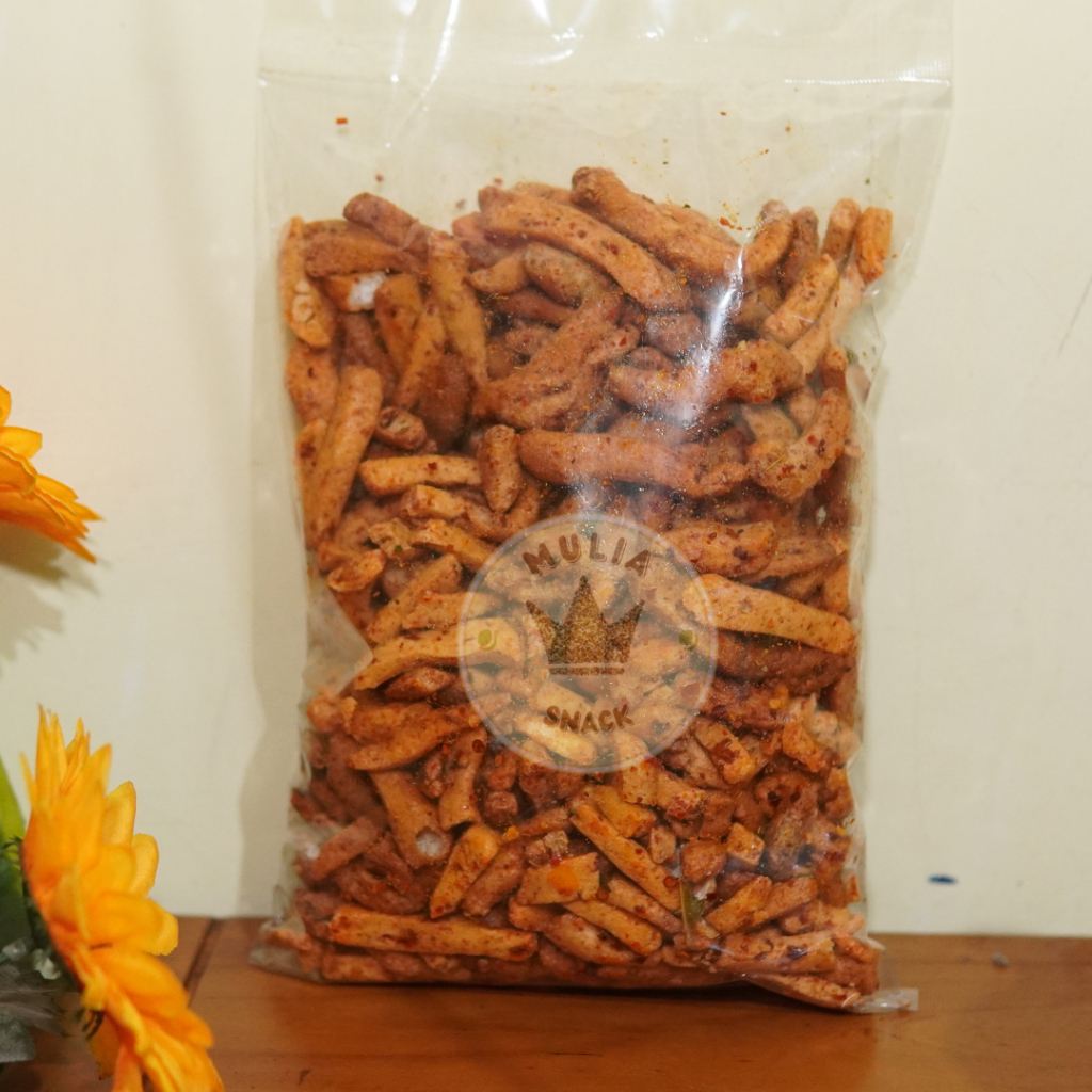 

basreng stik pedas dan original daun jeruk 500 gr