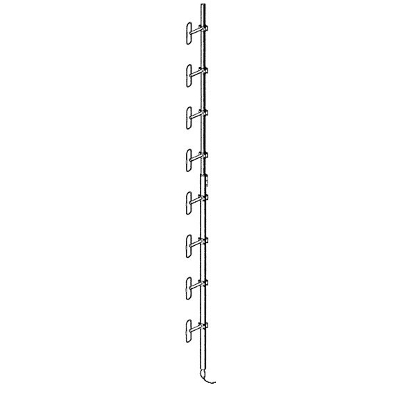 SkyWave Antena Repeater UHF 350-470 14.15Dbi Omni Fiber Blue Sky ORI