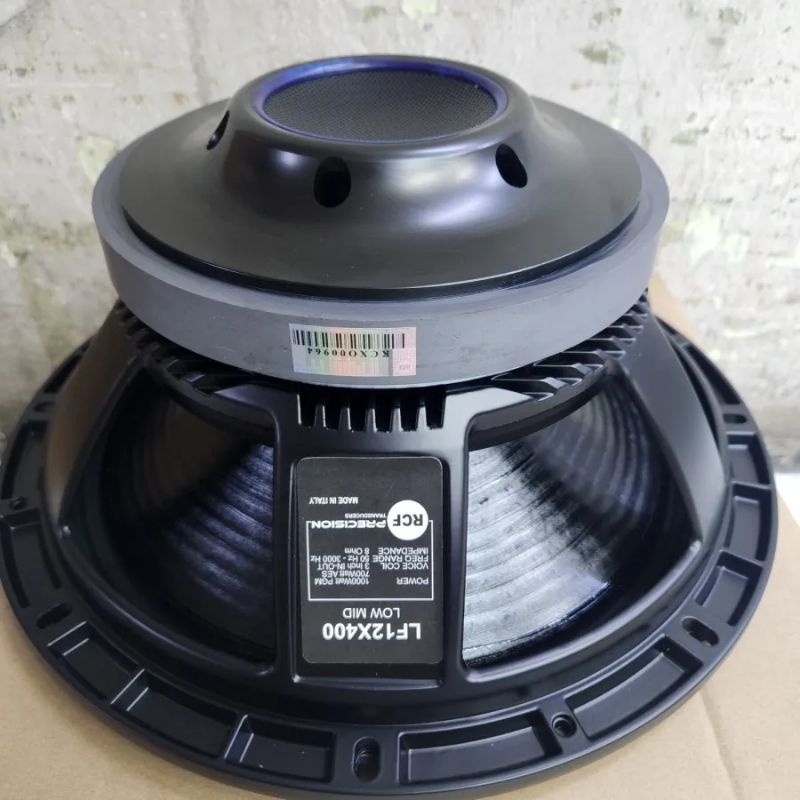 RCF LF12X400 COMPONENT SPEAKER 12 INCH RCF LF 12X400