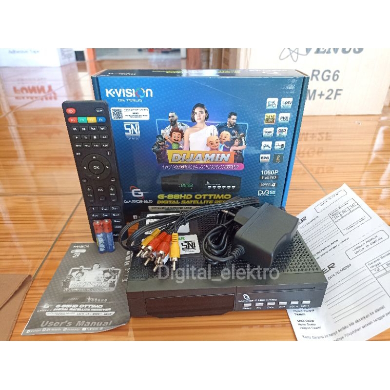 RECEIVER GARDINER OTTIMO K VISION