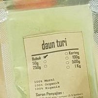 

BUBUK DAUN TURI SESBANIA GRANDIFLORA AGATI AGATHI TU LI YE SULI-1 KG
