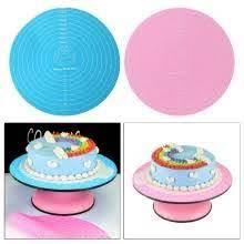 Alas adonan kue silicon mat alas silikon alas silpat silicon baking bentuk bulat