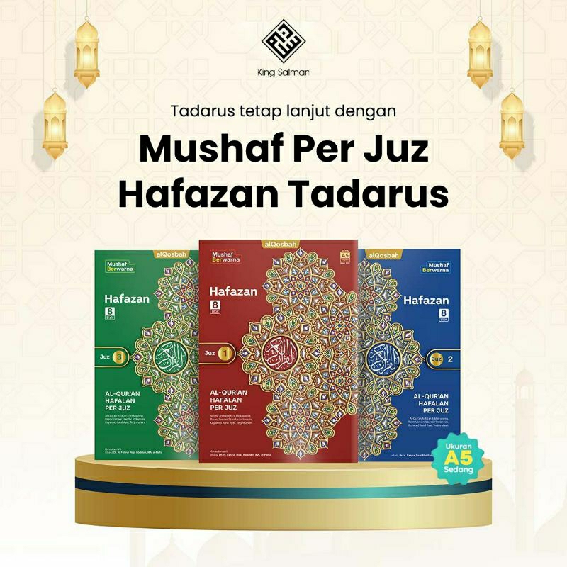 Al-Qur’an Per Juz  Hafazan Tadarus King Salman A5