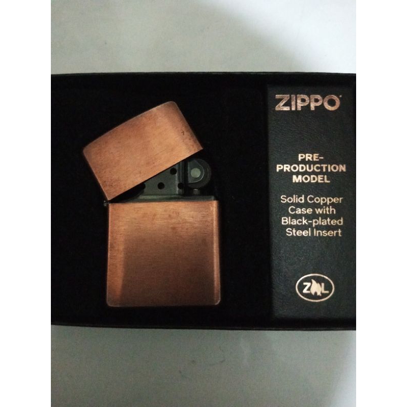 Korek Api Zippo Solid Cooper Case